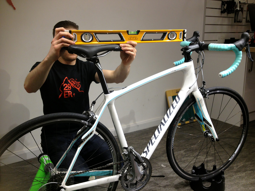 fitting a mountain bike